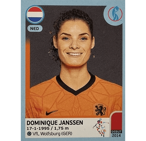 Panini Frauen EM 2022 Sticker - Nr 204 Dominique Janssen
