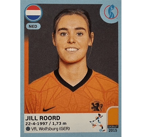 Panini Frauen EM 2022 Sticker - Nr 210 Jill Roord