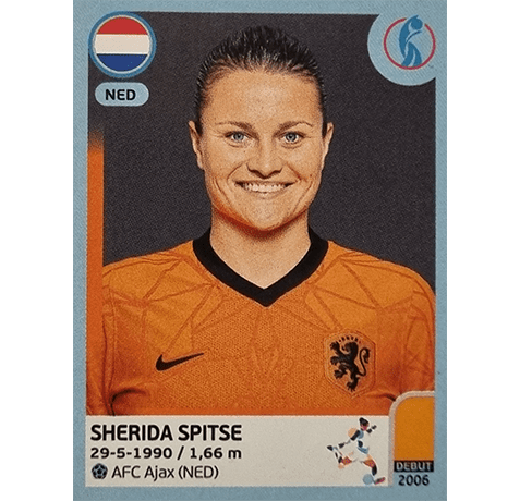 Panini Frauen EM 2022 Sticker - Nr 211 Sherida Spitse