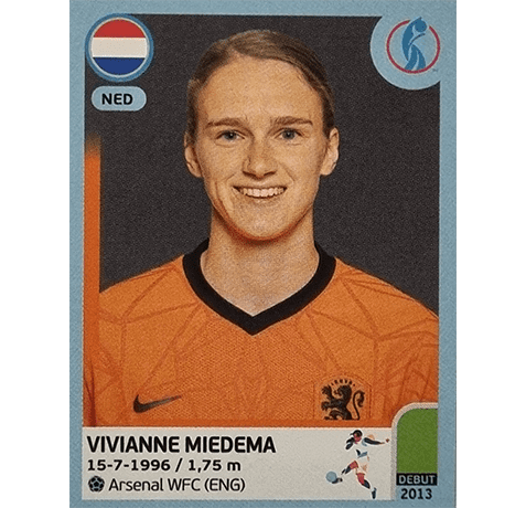 Panini Frauen EM 2022 Sticker - Nr 215 Vivianne Miedema