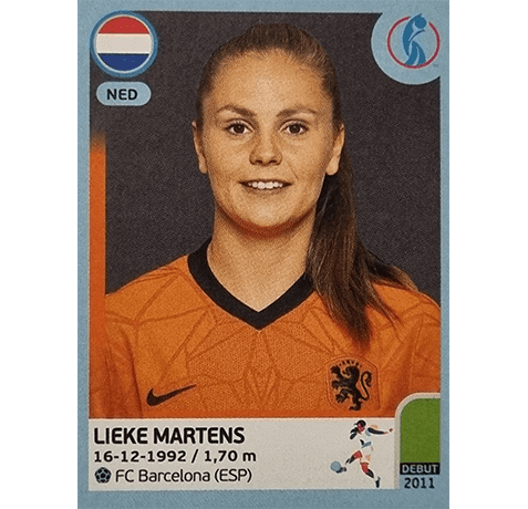 Panini Frauen EM 2022 Sticker - Nr 219 Lieke Martens