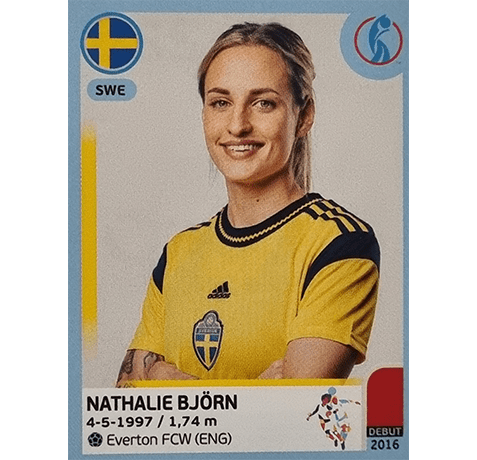 Panini Frauen EM 2022 Sticker - Nr 225 Nathalie Björn