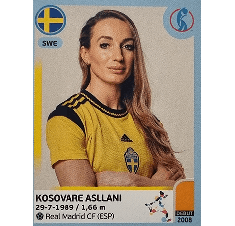 Panini Frauen EM 2022 Sticker - Nr 234 Kosovare Asllani
