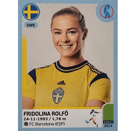 Panini Frauen EM 2022 Sticker - Nr 237 Fridolina Rolfö