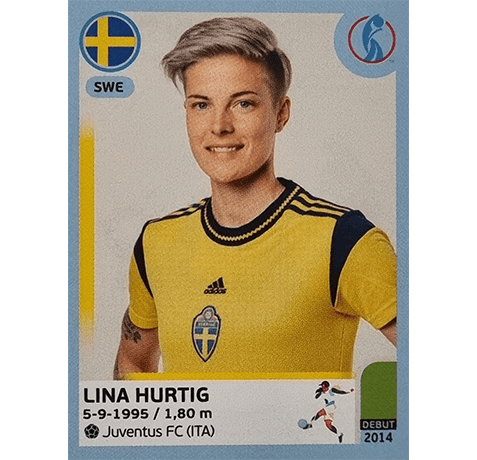 Panini Frauen EM 2022 Sticker - Nr 238 Lina Hurtig