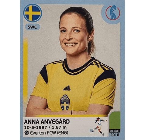 Panini Frauen EM 2022 Sticker - Nr 239 Anna Anvegard