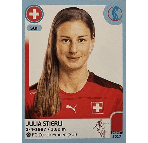 Panini Frauen EM 2022 Sticker - Nr 267 Julia Stierli