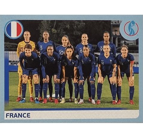 Panini Frauen EM 2022 Sticker - Nr 027 France