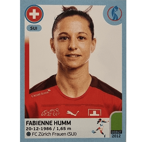 Panini Frauen EM 2022 Sticker - Nr 282 Fabienne Humm