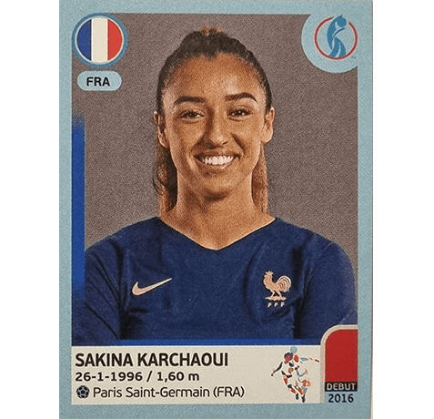 Panini Frauen EM 2022 Sticker - Nr 289 Sakina Karchaoui