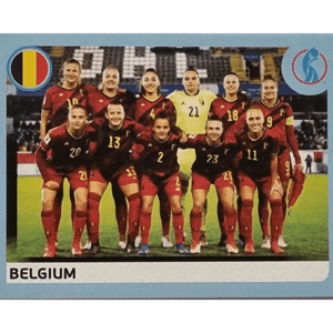 Panini Frauen EM 2022 Sticker - Nr 029 Belgium