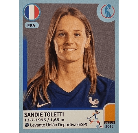 Panini Frauen EM 2022 Sticker - Nr 293 Sandie Toletti