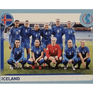 Panini Frauen EM 2022 Sticker - Nr 030 Iceland
