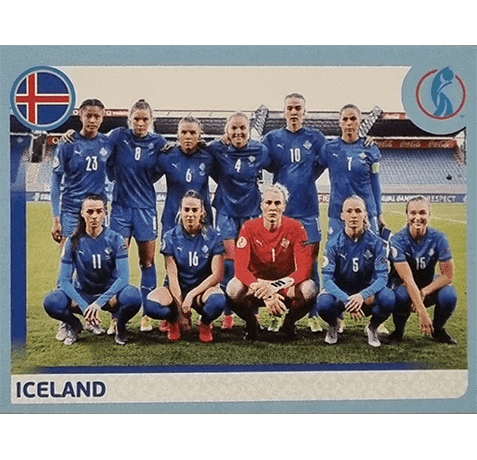 Panini Frauen EM 2022 Sticker - Nr 030 Iceland