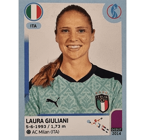 Panini Frauen EM 2022 Sticker - Nr 305 Laura Giuliani