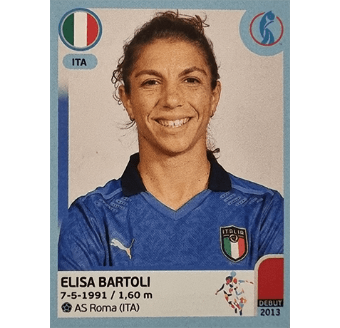 Panini Frauen EM 2022 Sticker - Nr 307 Elisa Bartoli