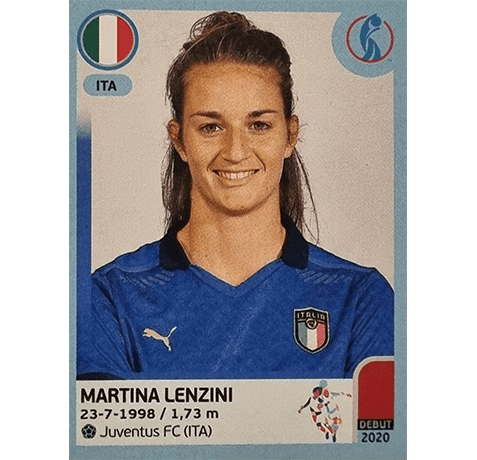Panini Frauen EM 2022 Sticker - Nr 310 Martina Lenzini