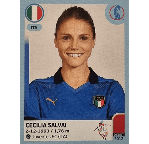 Panini Frauen EM 2022 Sticker - Nr 312 Cecilia Salvai