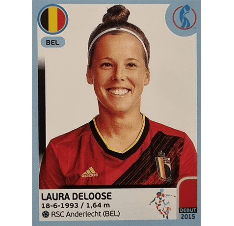 Panini Frauen EM 2022 Sticker - Nr 329 Laura Deloose