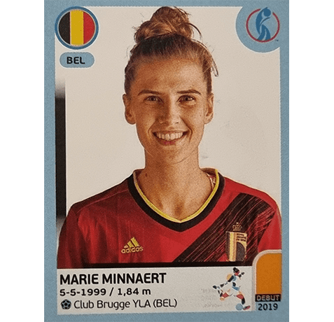 Panini Frauen EM 2022 Sticker - Nr 338 Marie Minnaert