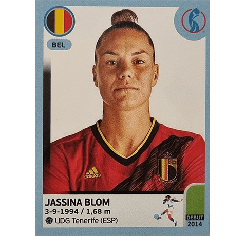 Panini Frauen EM 2022 Sticker - Nr 345 Jassina Blom