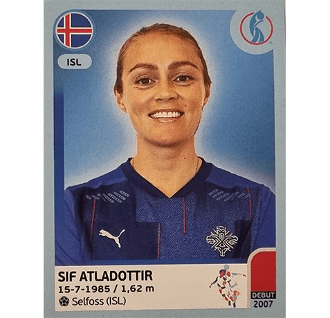 Panini Frauen EM 2022 Sticker - Nr 353 Sif Atladottir