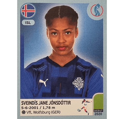 Panini Frauen EM 2022 Sticker - Nr 364 Svendis Jane Jonsdottir