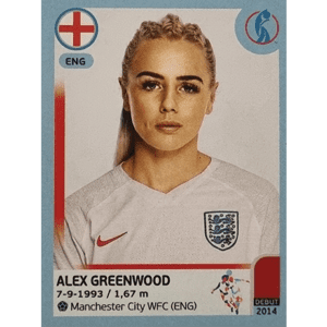 Panini Frauen EM 2022 Sticker - Nr 038 Alex Greenwood
