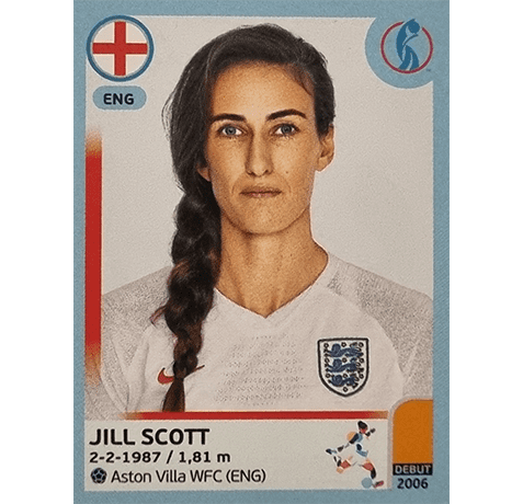 Panini Frauen EM 2022 Sticker - Nr 044 Jill Scott
