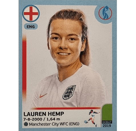 Panini Frauen EM 2022 Sticker - Nr 050 Lauren Hemp