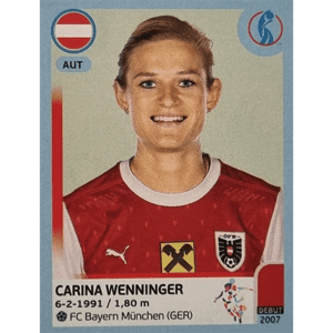 Panini Frauen EM 2022 Sticker - Nr 055 Carina Wenninger