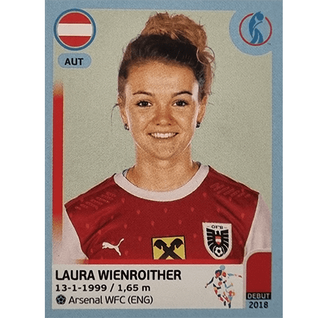 Panini Frauen EM 2022 Sticker - Nr 057 Laura Wienroither