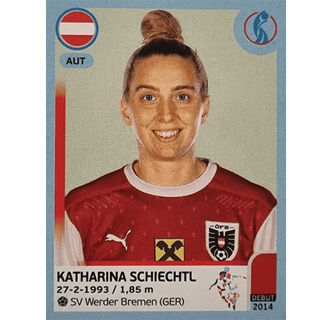 Panini Frauen EM 2022 Sticker - Nr 059 Katharina Schiechtl