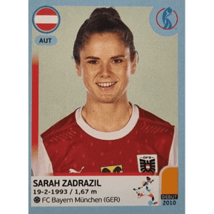 Panini Frauen EM 2022 Sticker - Nr 065 Sarah Zadrazil