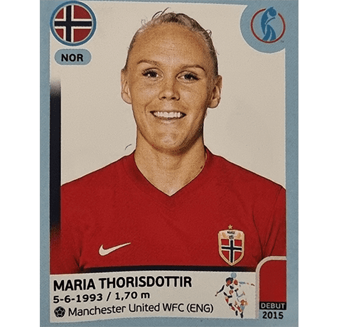 Panini Frauen EM 2022 Sticker - Nr 076 Maria Thorisdottir