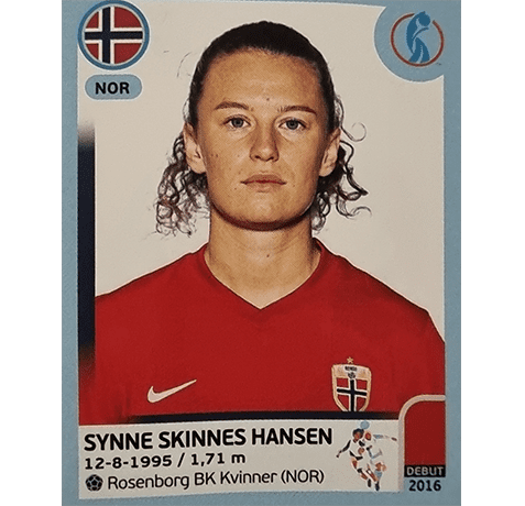 Panini Frauen EM 2022 Sticker - Nr 077 Synne Skinnes Hansen