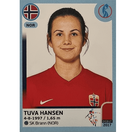 Panini Frauen EM 2022 Sticker - Nr 080 Tuva Hansen