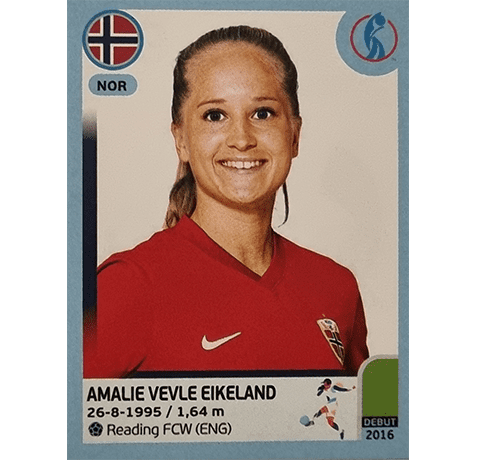 Panini Frauen EM 2022 Sticker - Nr 090 Amalie Vevle Eikeland