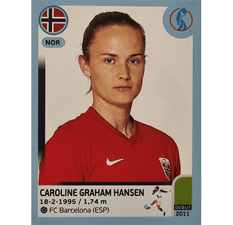 Panini Frauen EM 2022 Sticker - Nr 092 Caroline Graham Hansen