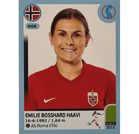 Panini Frauen EM 2022 Sticker - Nr 093 Emilie Bosshard Haavi