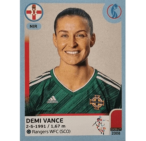 Panini Frauen EM 2022 Sticker - Nr 098 Demi Vance