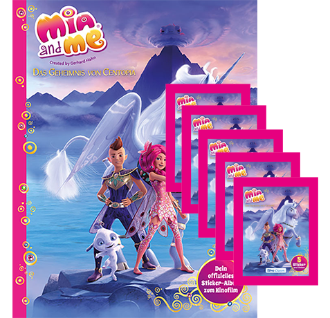 Mia and Me Serie 6 Sammelsticker Display Album Tüten zum aussuchen 