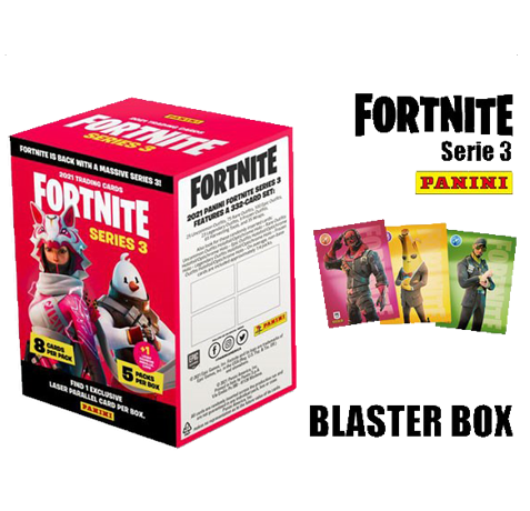 Panini Fortnite Series 3 Trading Card Game - Blaster Box