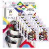 Topps UEFA Nations League 2022/23 Sticker - Starterpack + 10x Stickertüten