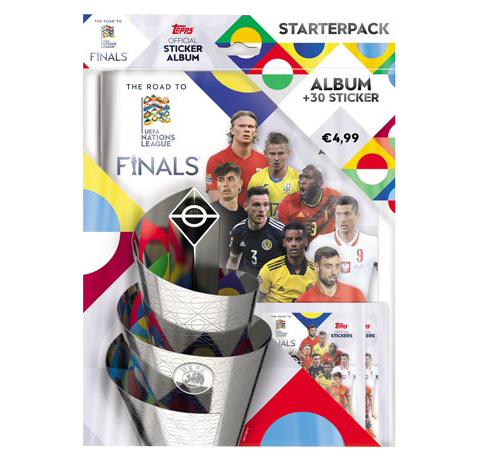 Topps UEFA Nations League 2022/23 Sticker - Starterpack