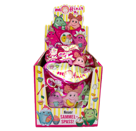 Blue Ocean Moffinis Serie 3 Tea Party - 1x Display je 18 Booster