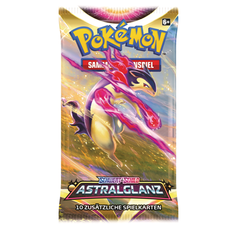 Pokémon Schwert und Schild Astralglanz Serie 10 - 1x Booster