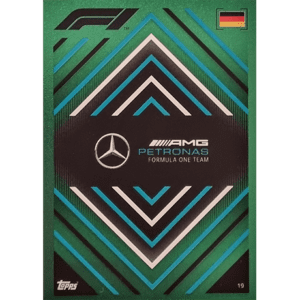 Topps Formula 1 Turbo Attax 2022 Trading Cards Nr 019 Grün 445/500