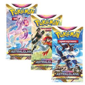 Pokémon Schwert und Schild Astralglanz Serie 10 - 3x Booster