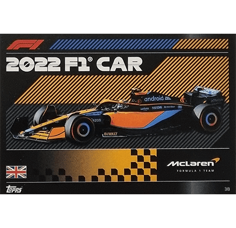 Topps Formula 1 Turbo Attax 2022 Trading Cards Nr 038